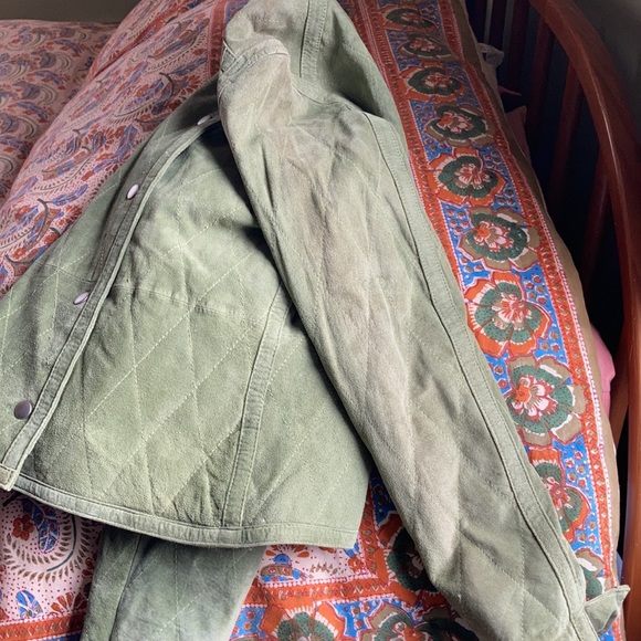 Washable Suede Jacket - Picture 10 of 12